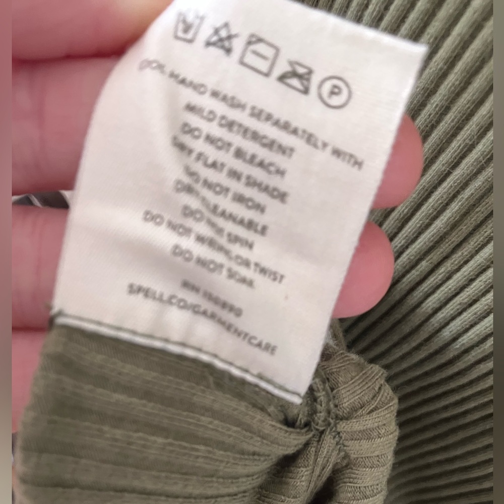 Spell Mazzy ribbed dress medium NWT - Picture 13 of 16